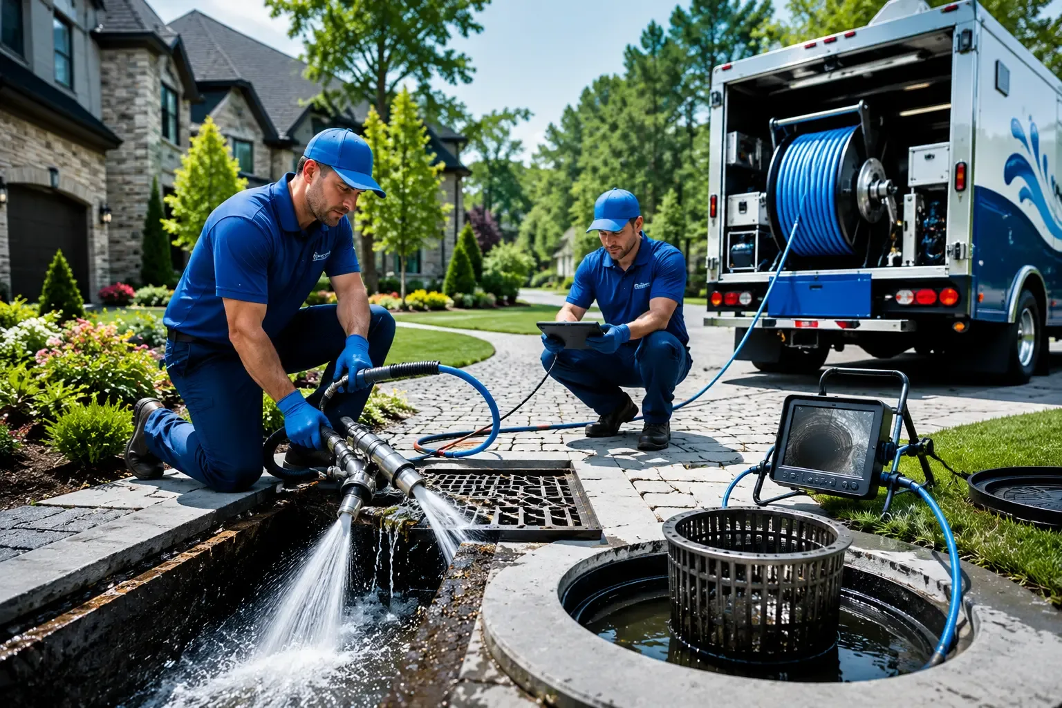 Local outdoor drain cleaning professionals in Deering, MO