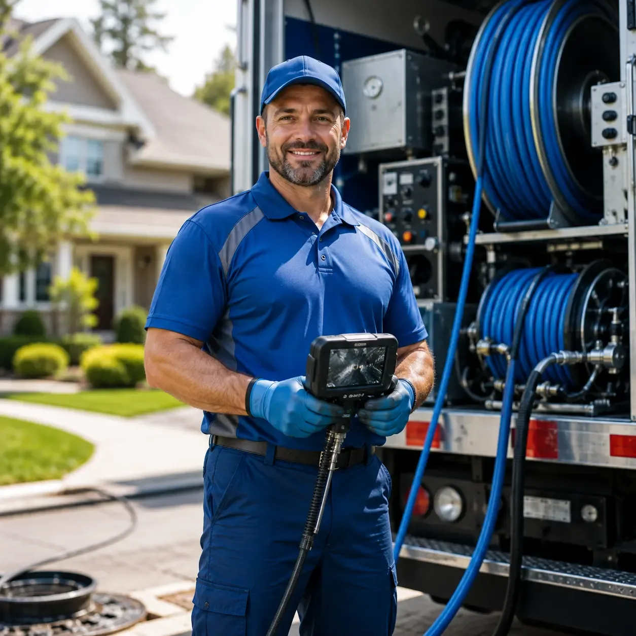Local outdoor drain cleaning specialists in Deering, MO